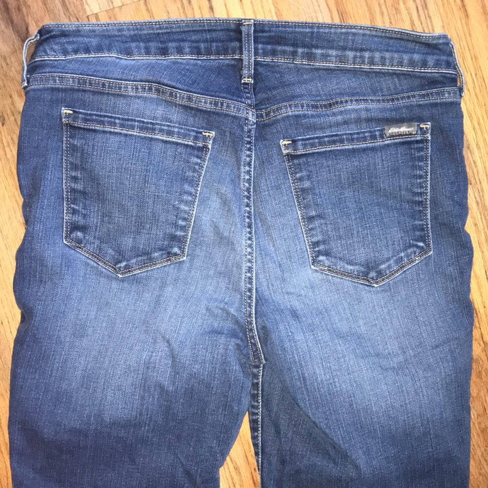 Eddie Bauer Slightly Curvy Straight Leg Jeans - Picture 5 of 7